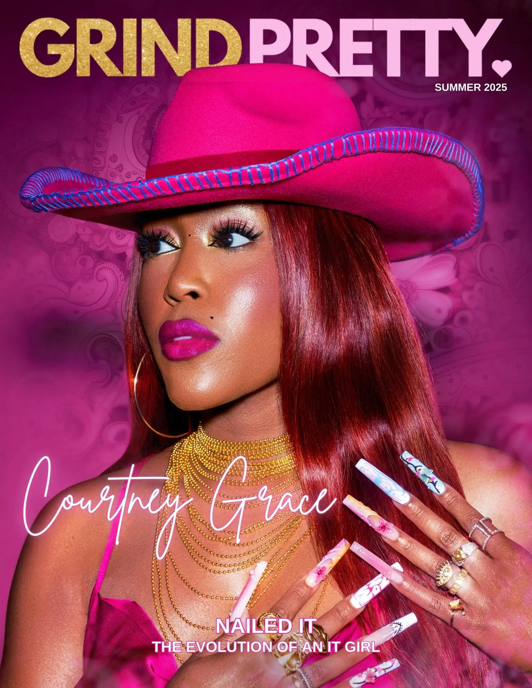 Grind Pretty Magazine - Summer 2025- Courtney Grace Grind Pretty