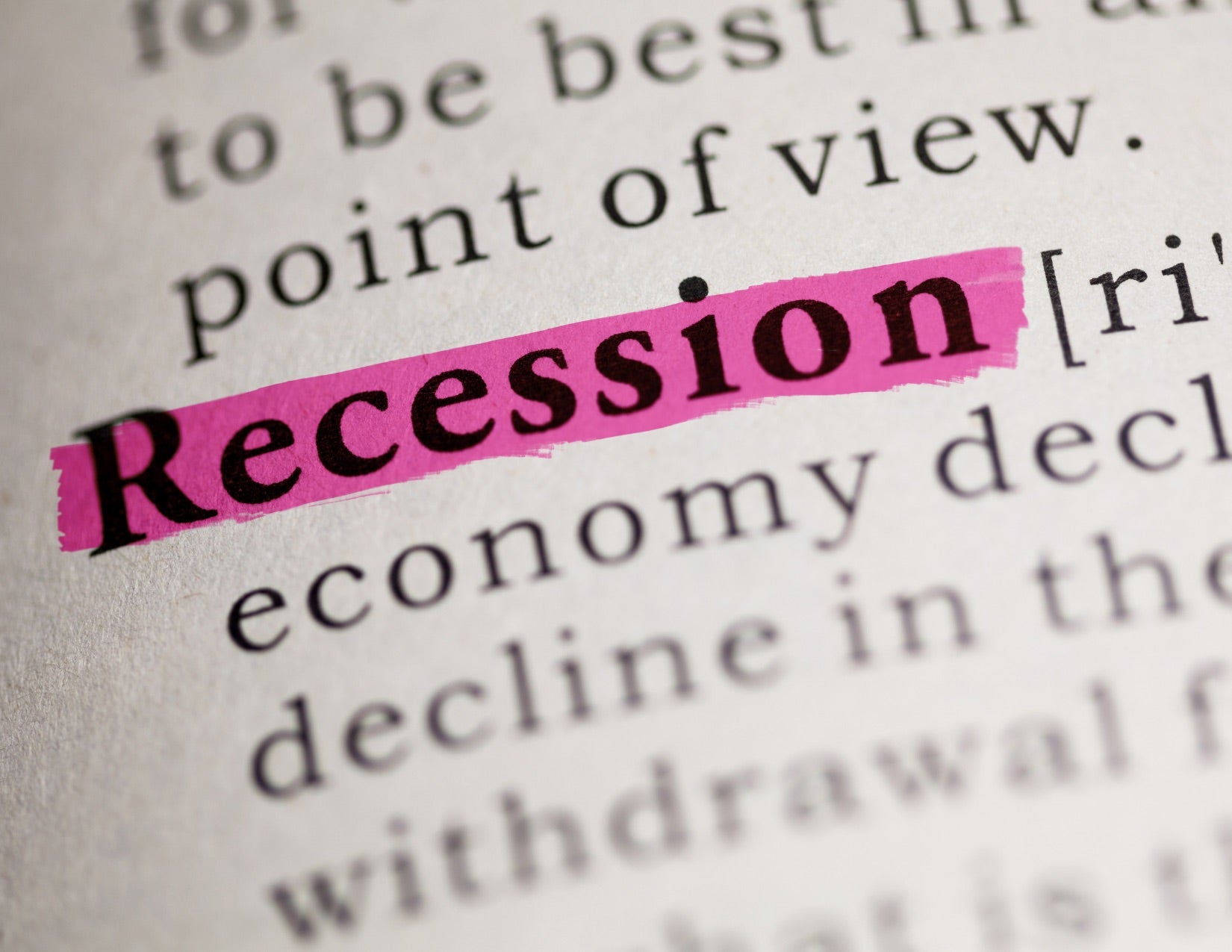 prepare your business for a recession