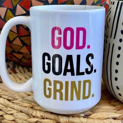 God Goals Grind Mug - Grind Pretty