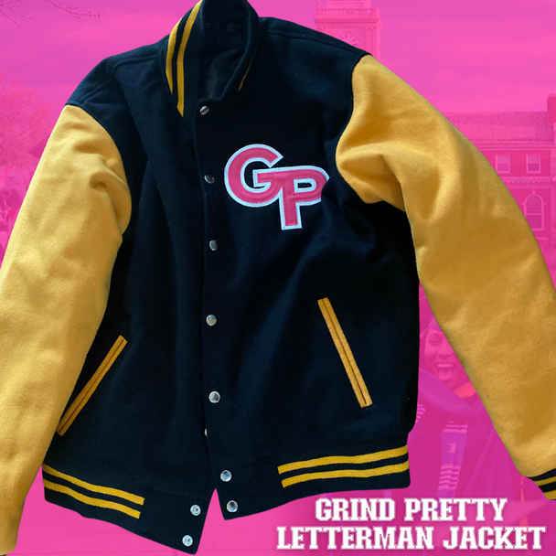 GP Letterman Jacket - Grind Pretty