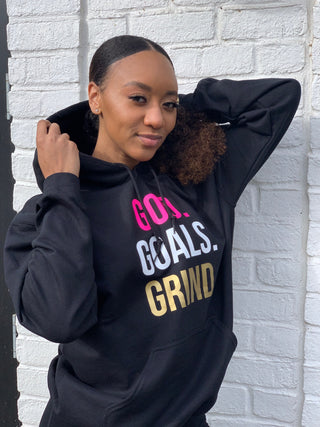 God Goals Grind Hoodie - Grind Pretty