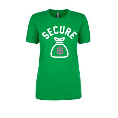 "Secure the Bag" Tee - Green
