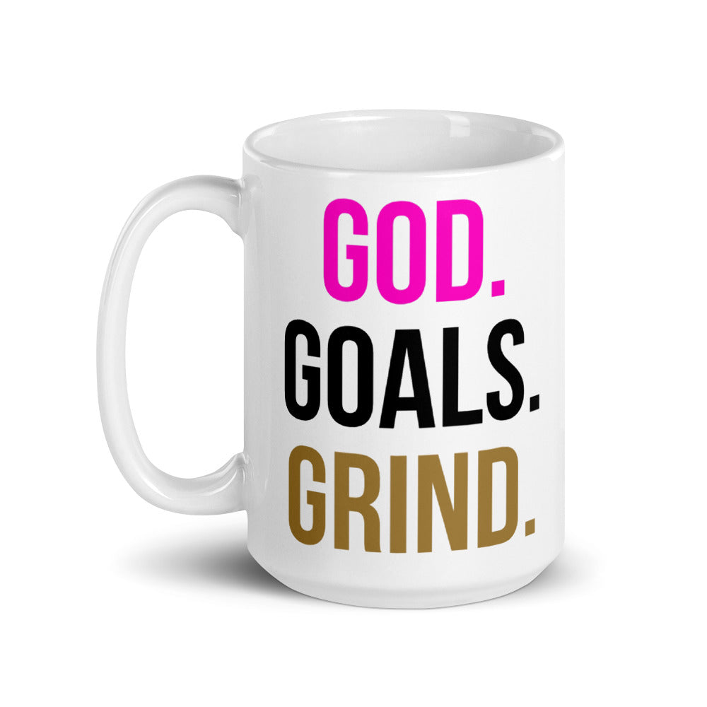 God Goals Grind Mug - Grind Pretty