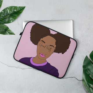 Grind Pretty Laptop Sleeve - Pretty Puffs - Grind Pretty